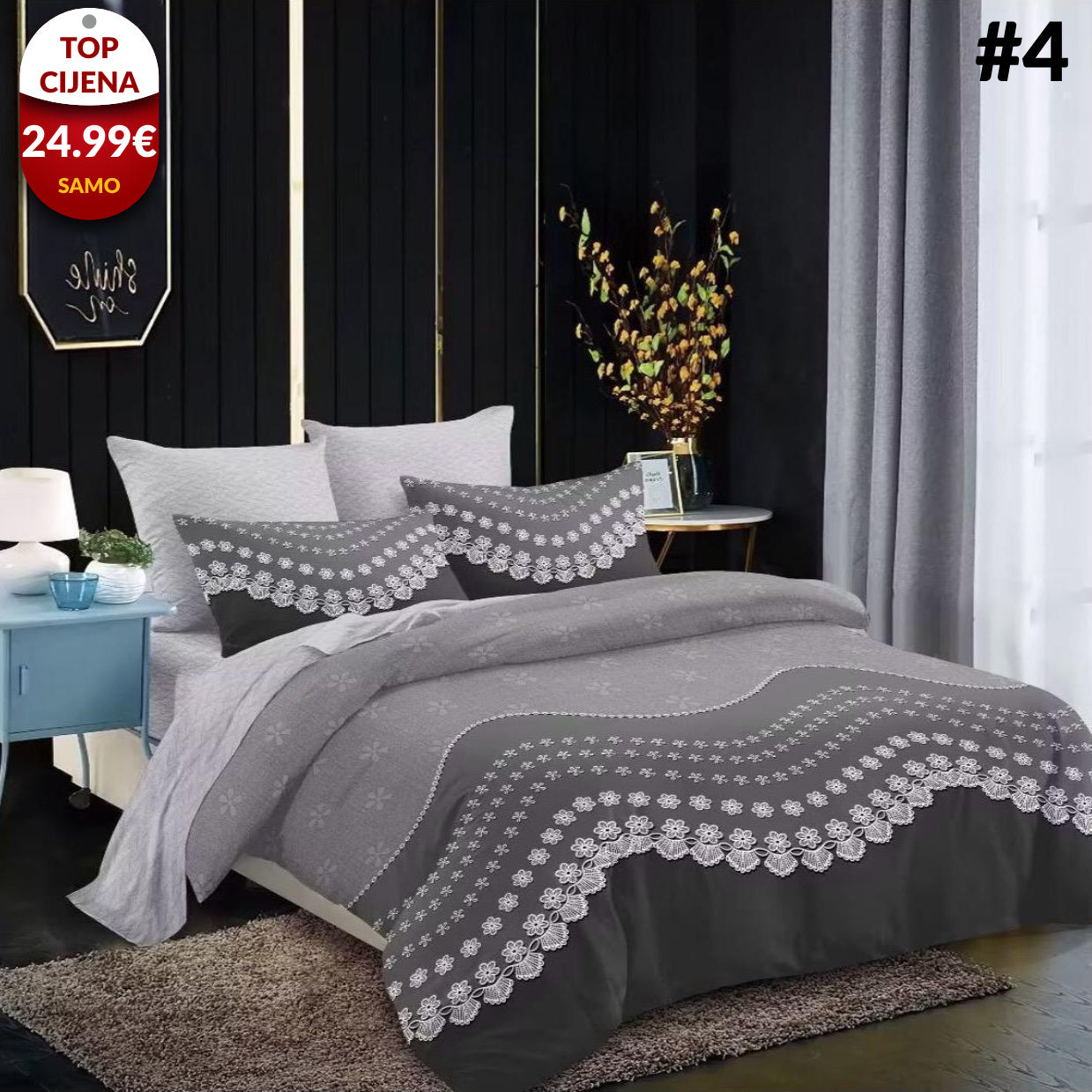 6-dijelni set posteljine - 94 uzoraka