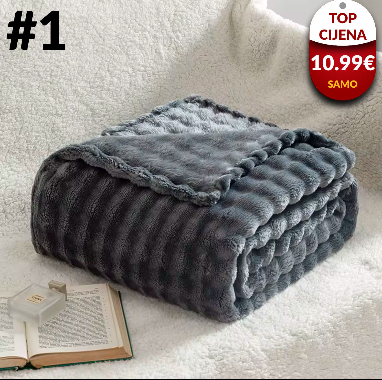 Luksuzne Super Soft deke - 200x230cm