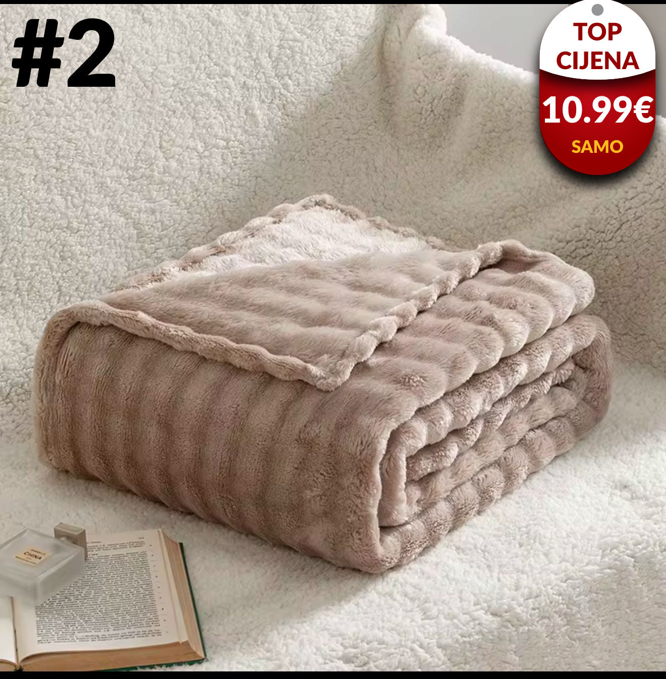 Luksuzne Super Soft deke - 200x230cm