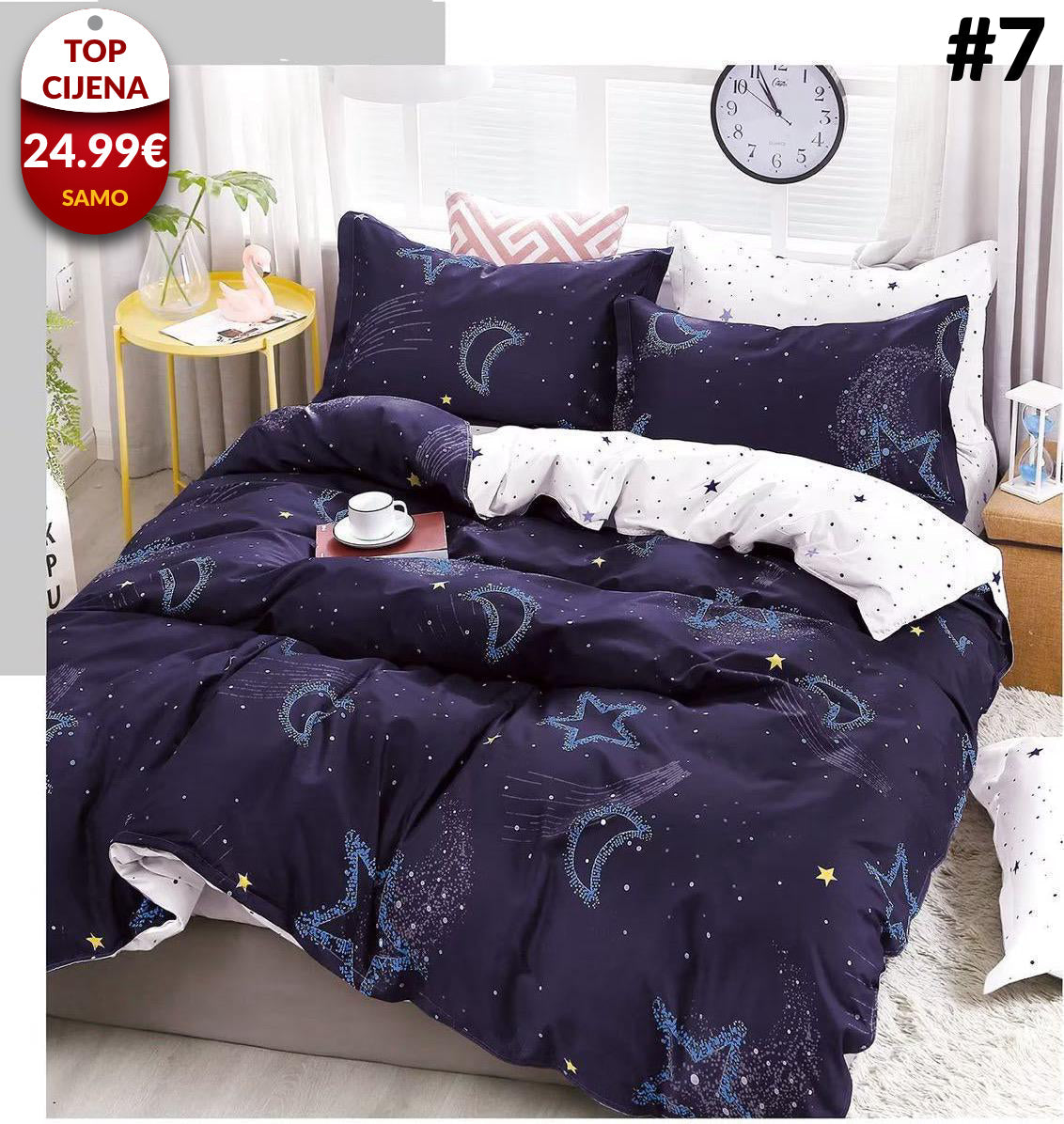 6-dijelni set posteljine - 94 uzoraka