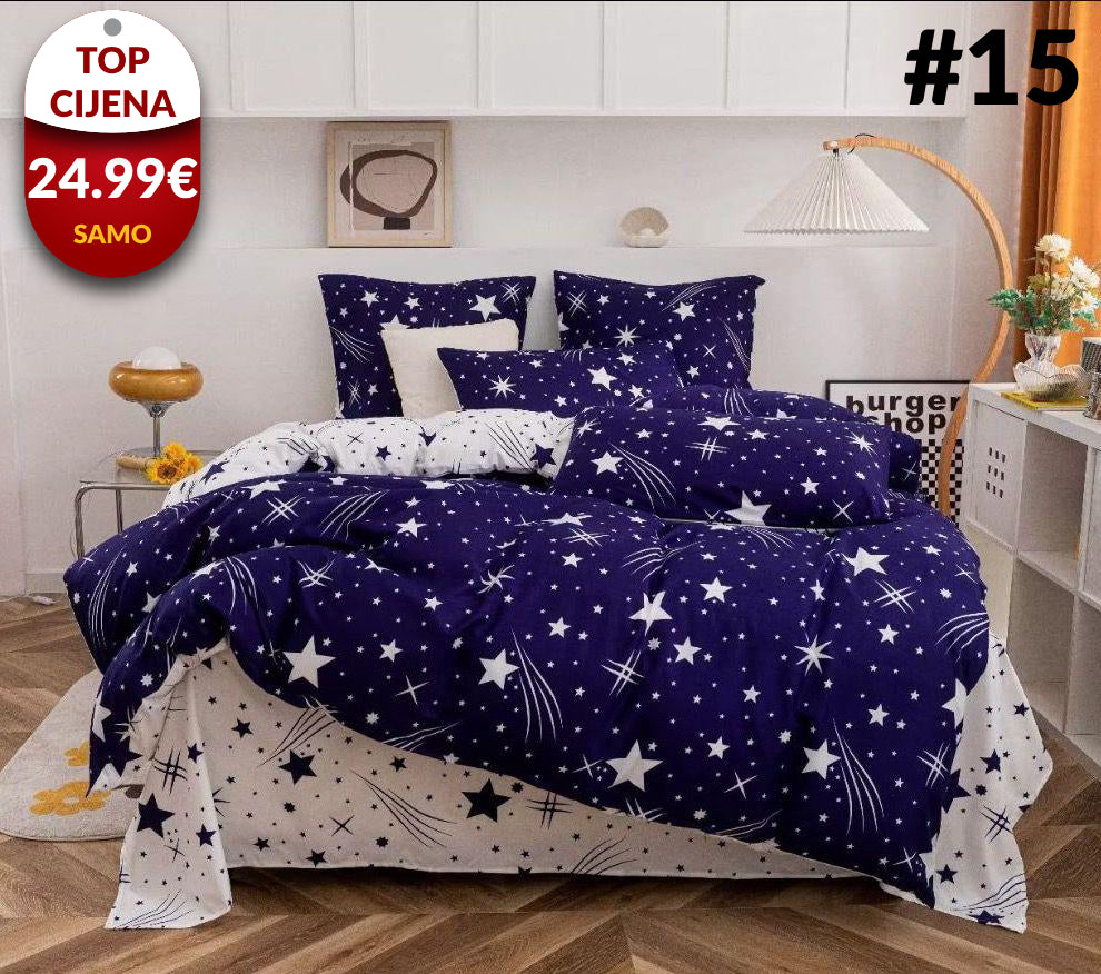 6-dijelni set posteljine - 94 uzoraka
