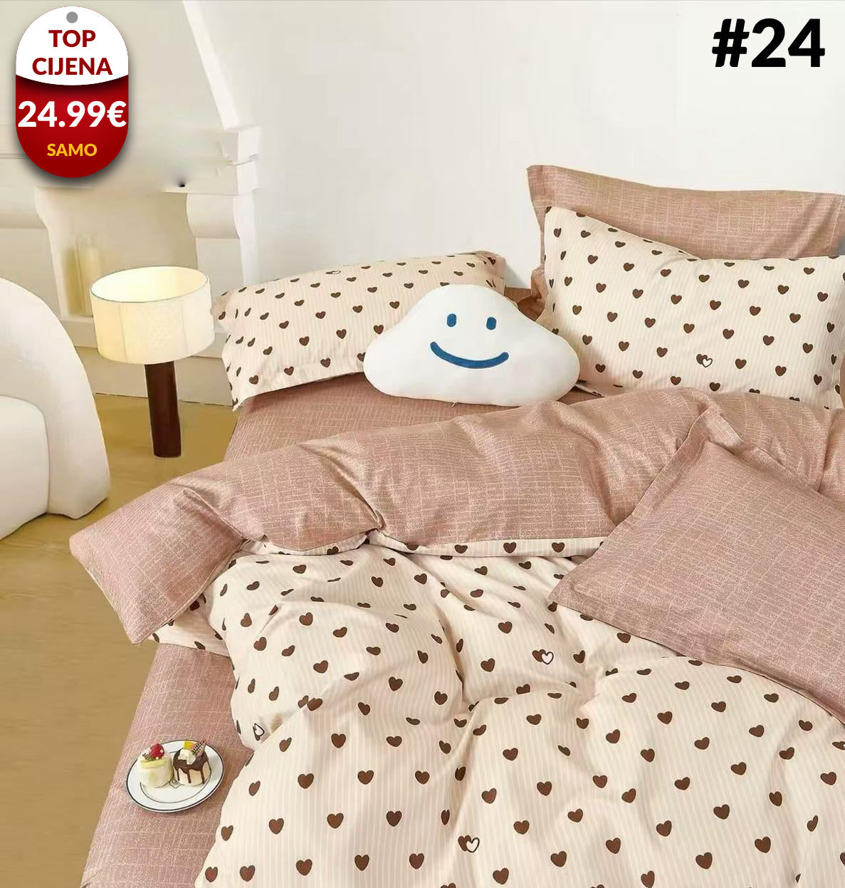 6-dijelni set posteljine - 94 uzoraka