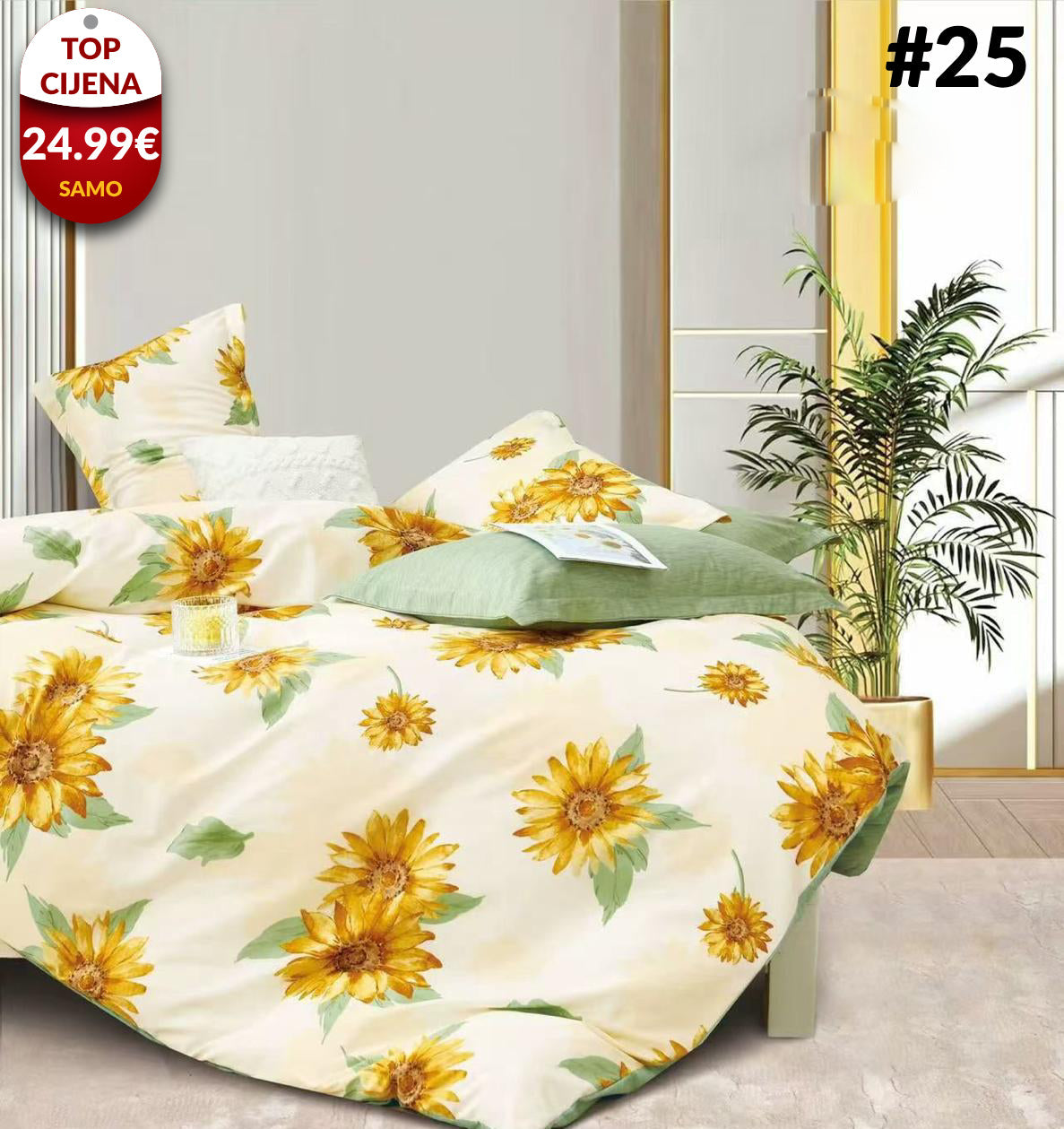 6-dijelni set posteljine - 94 uzoraka