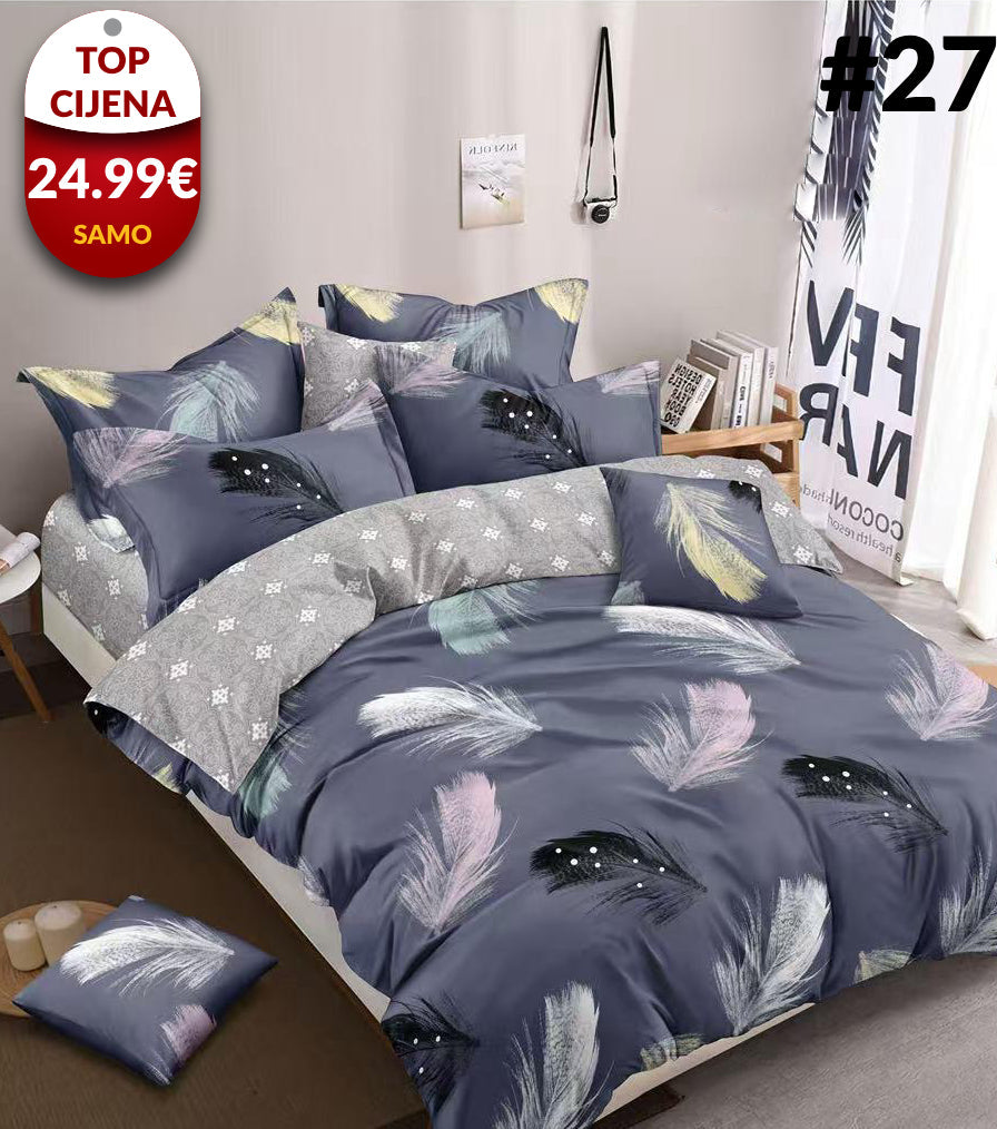 6-dijelni set posteljine - 94 uzoraka