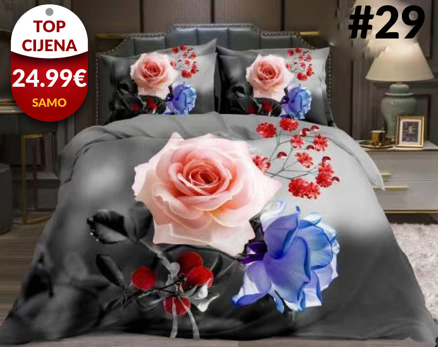6-dijelni set posteljine - 94 uzoraka