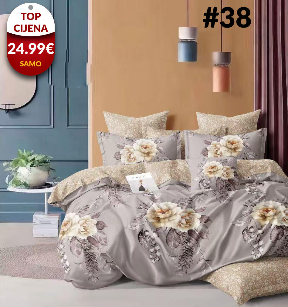 6-dijelni set posteljine - 94 uzoraka