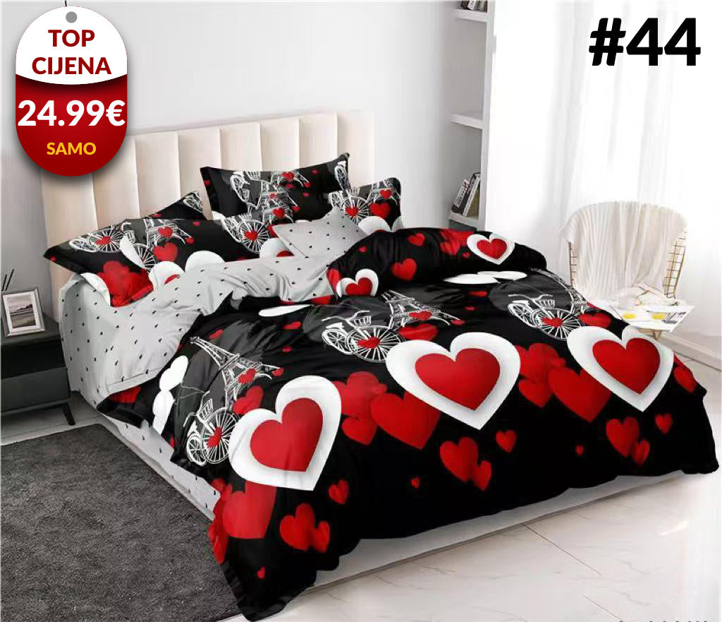 6-dijelni set posteljine - 94 uzoraka