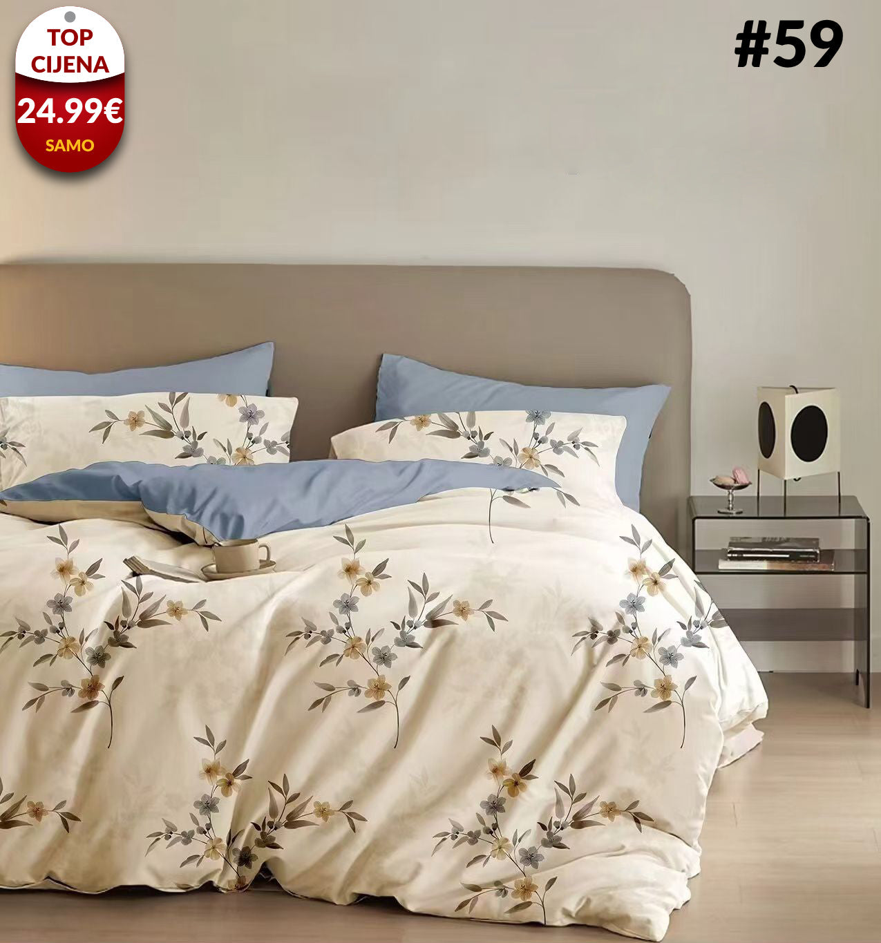 6-dijelni set posteljine - 94 uzoraka
