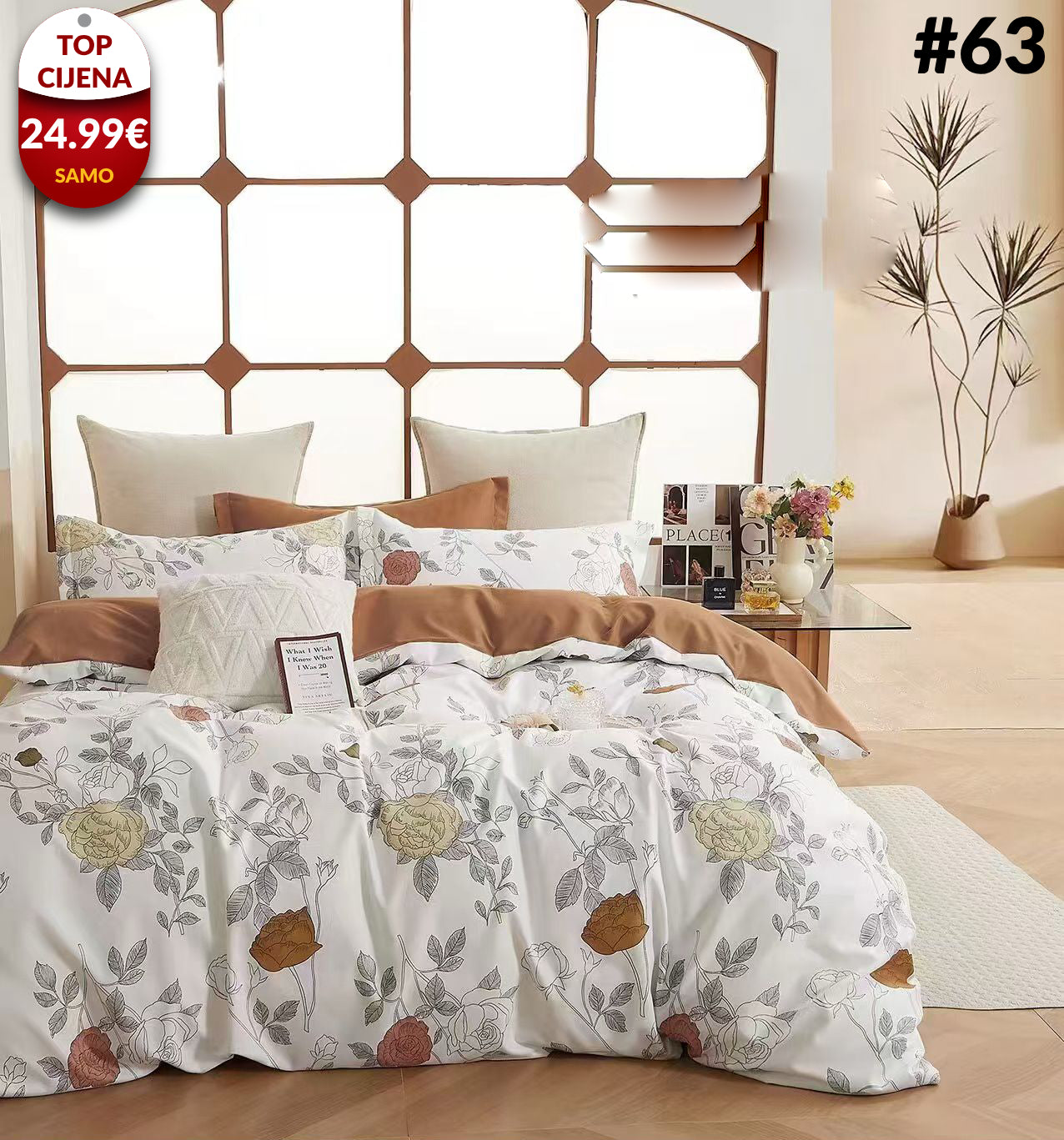 6-dijelni set posteljine - 94 uzoraka