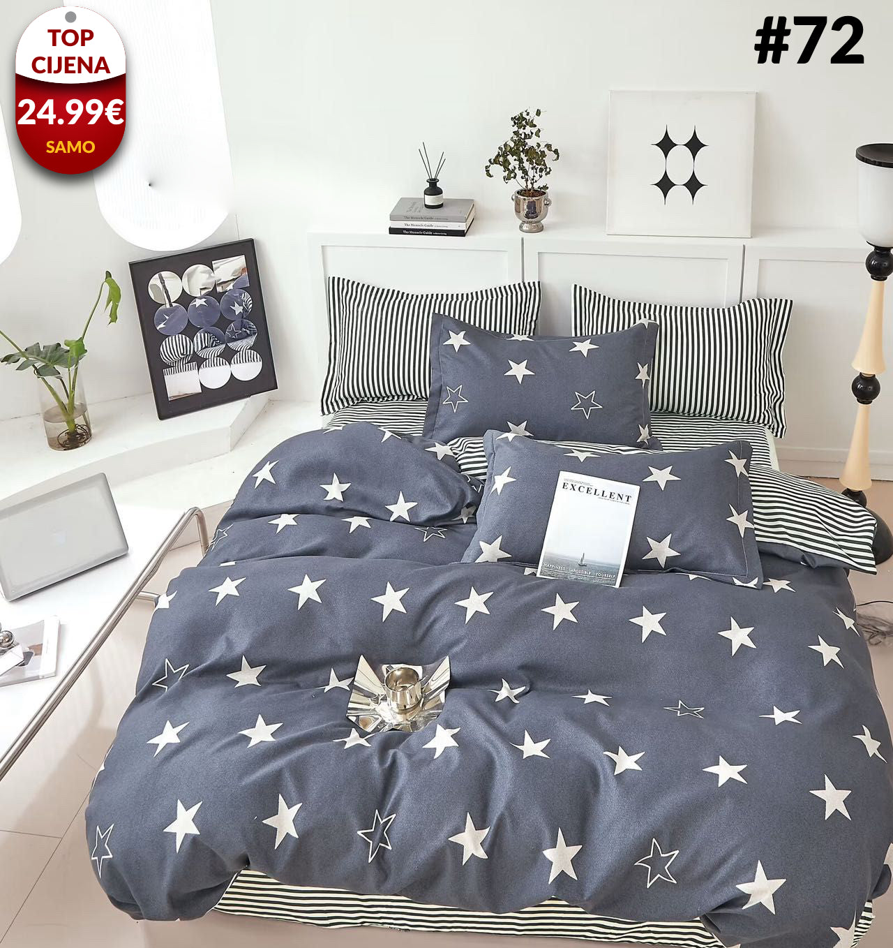 6-dijelni set posteljine - 94 uzoraka