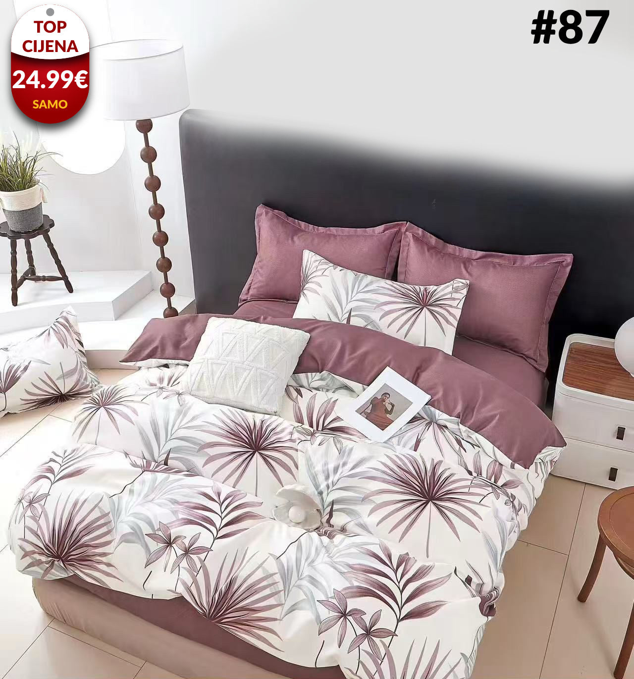 6-dijelni set posteljine - 94 uzoraka