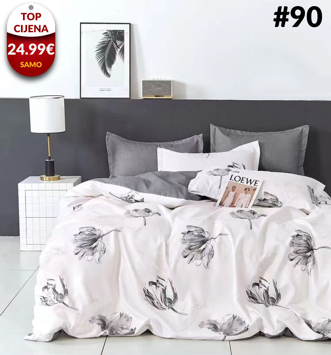 6-dijelni set posteljine - 94 uzoraka