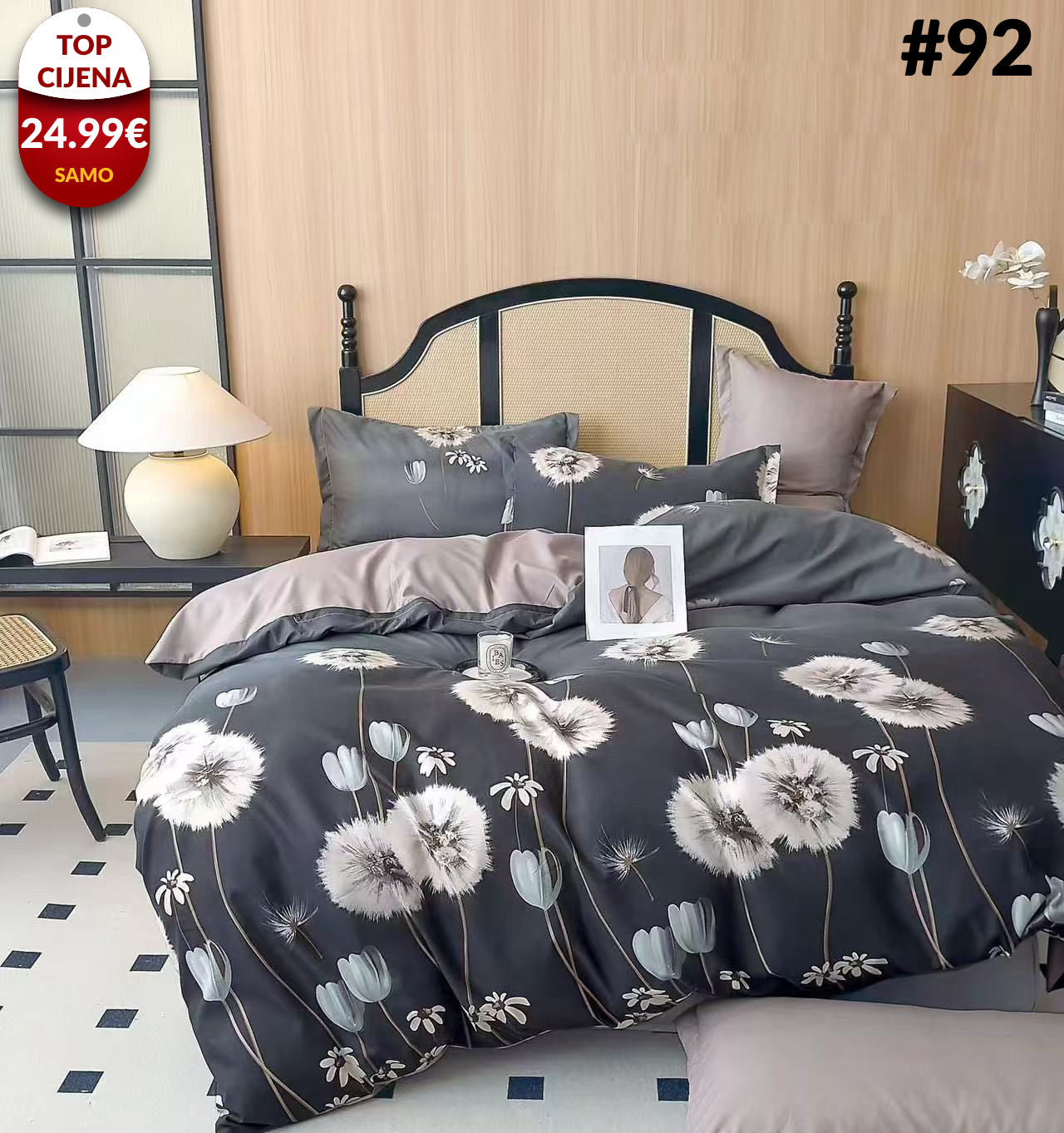 6-dijelni set posteljine - 94 uzoraka