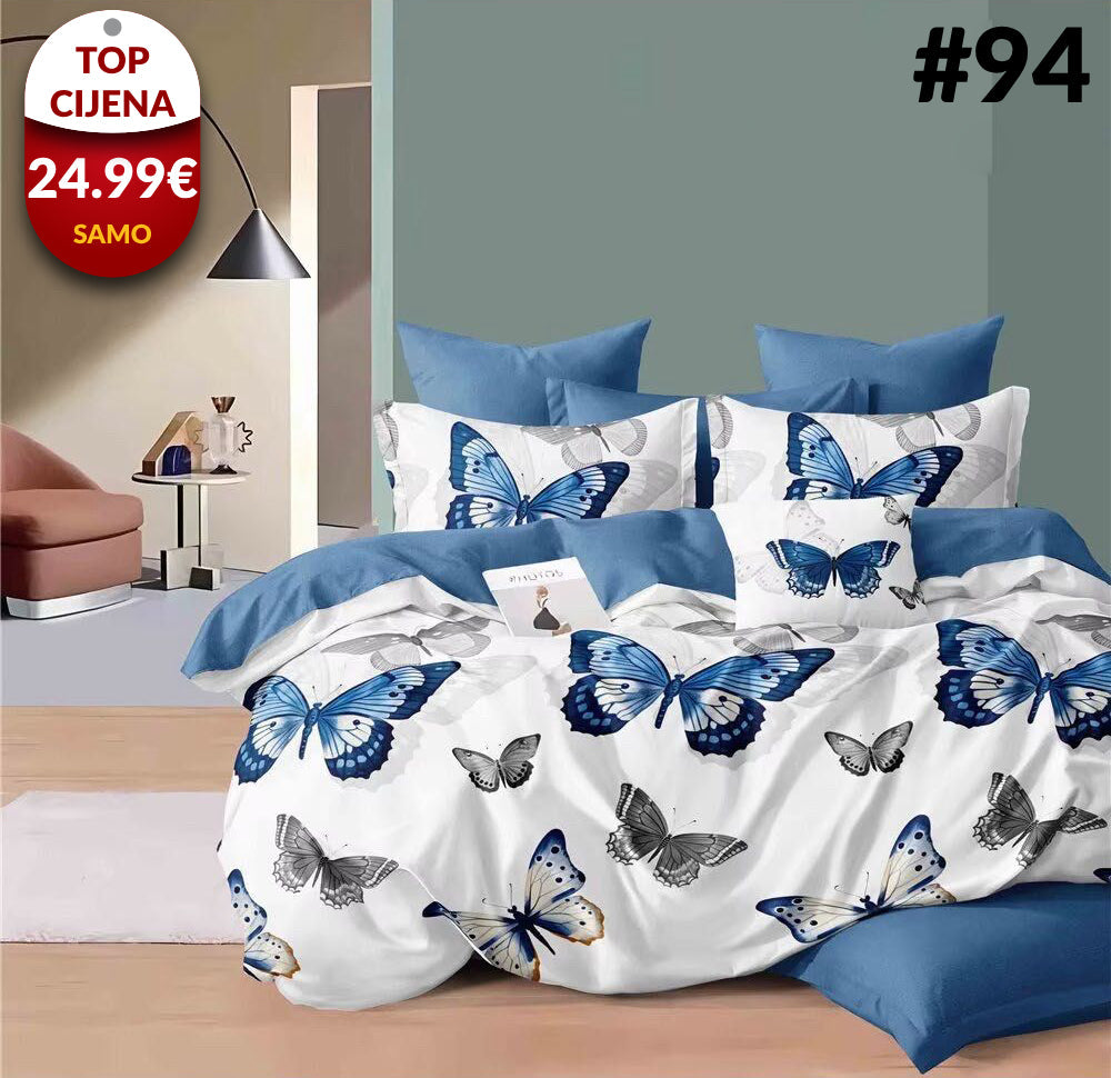 6-dijelni set posteljine - 94 uzoraka