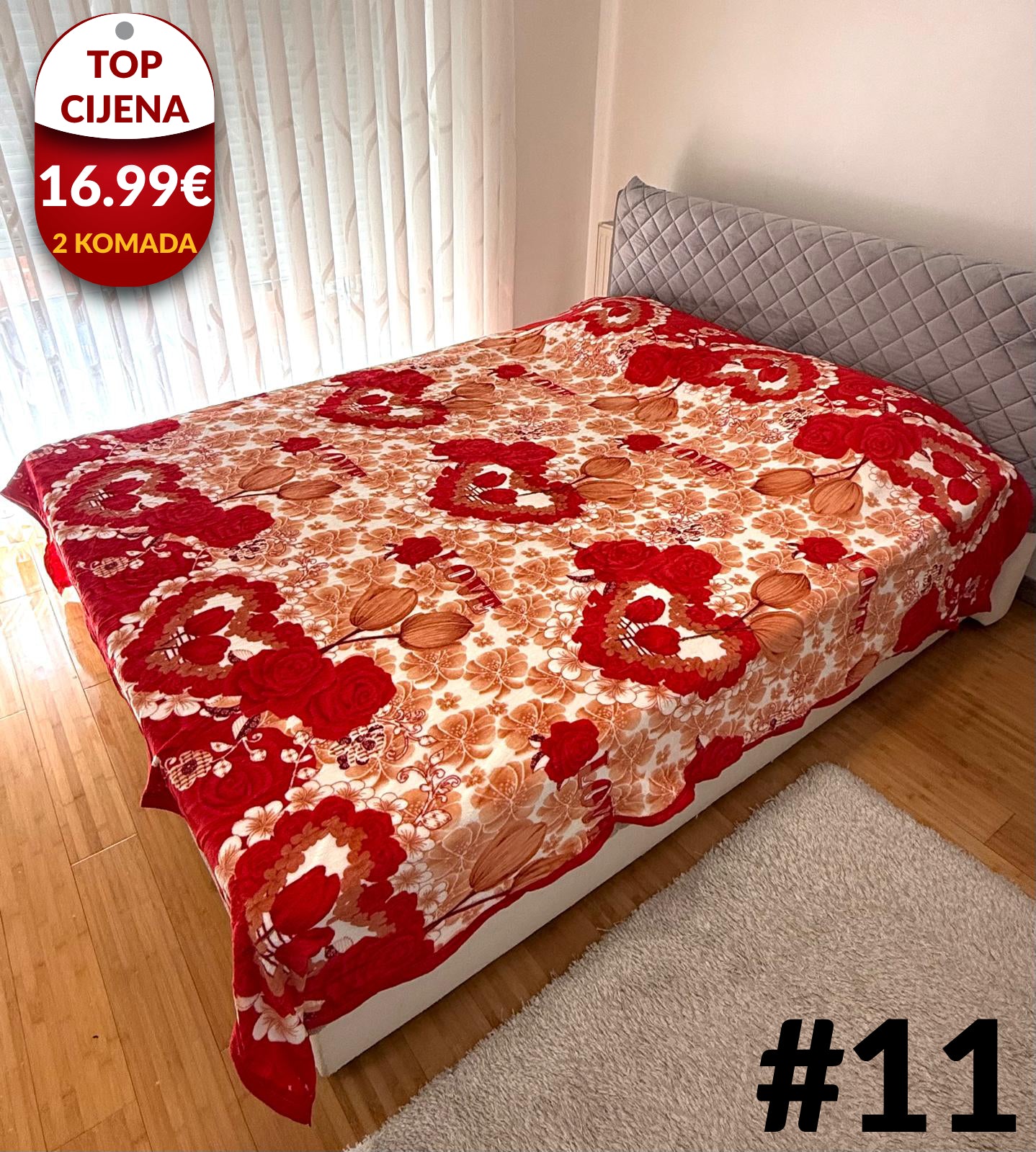 Proljetne super soft deke - 200X230cm