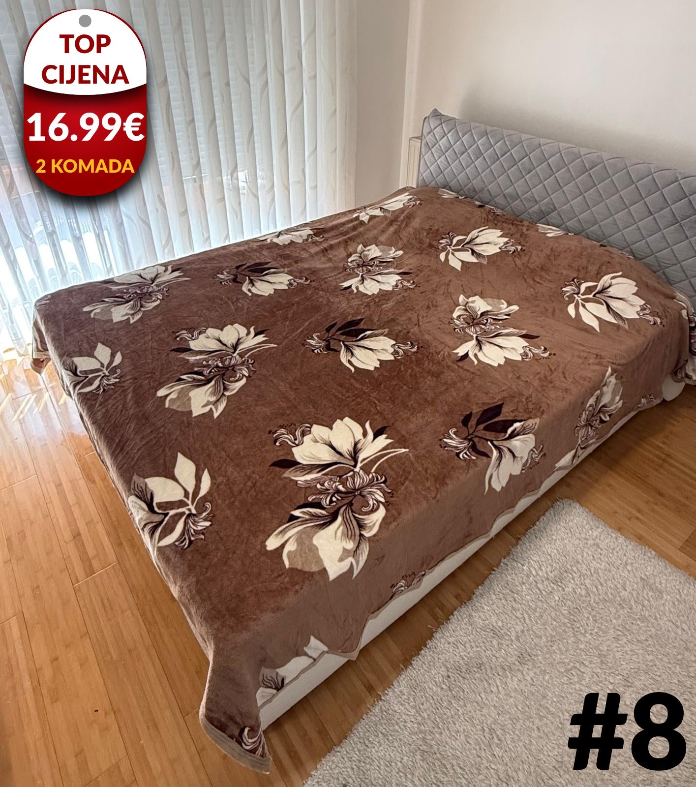 Proljetne super soft deke - 200X230cm