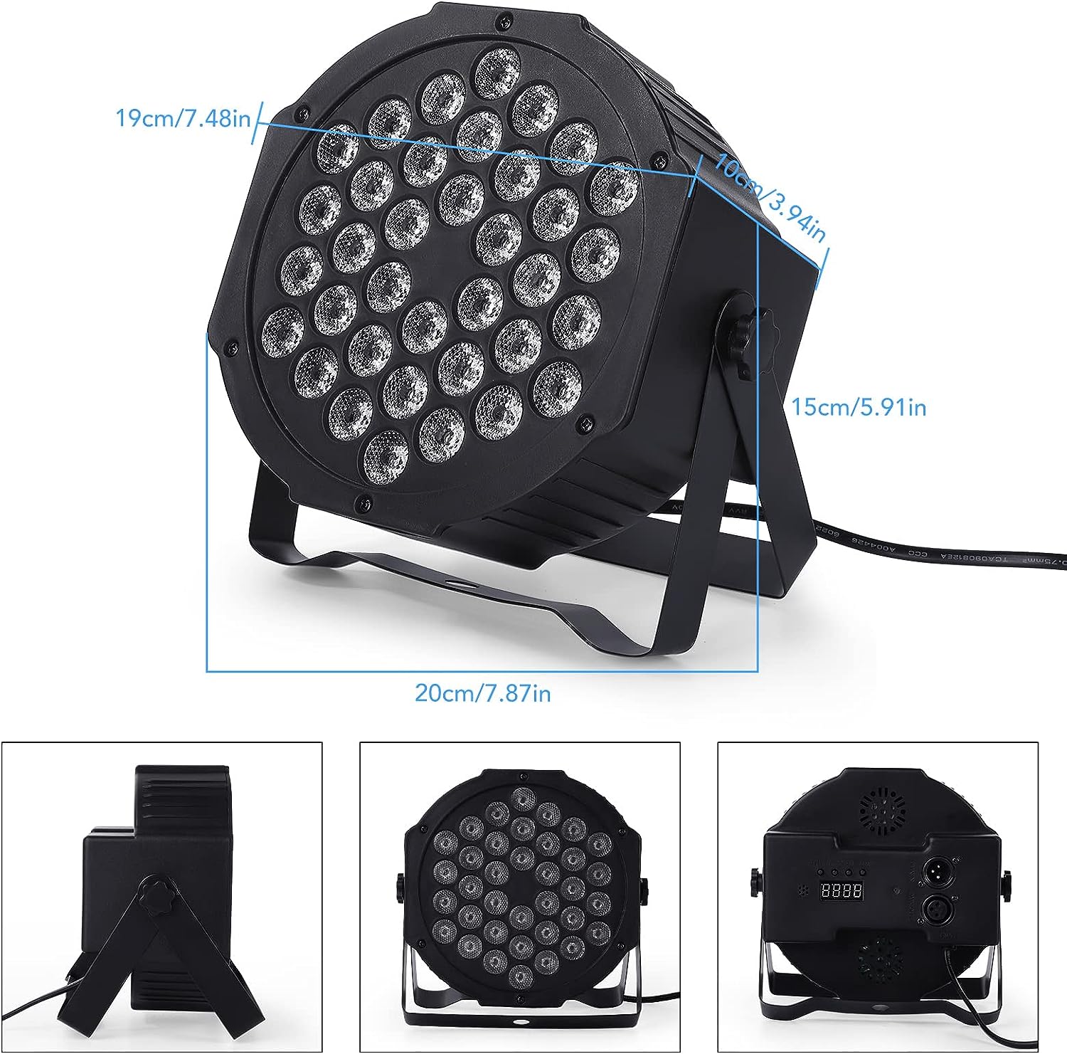 LED party projektor sa 36 LEDica