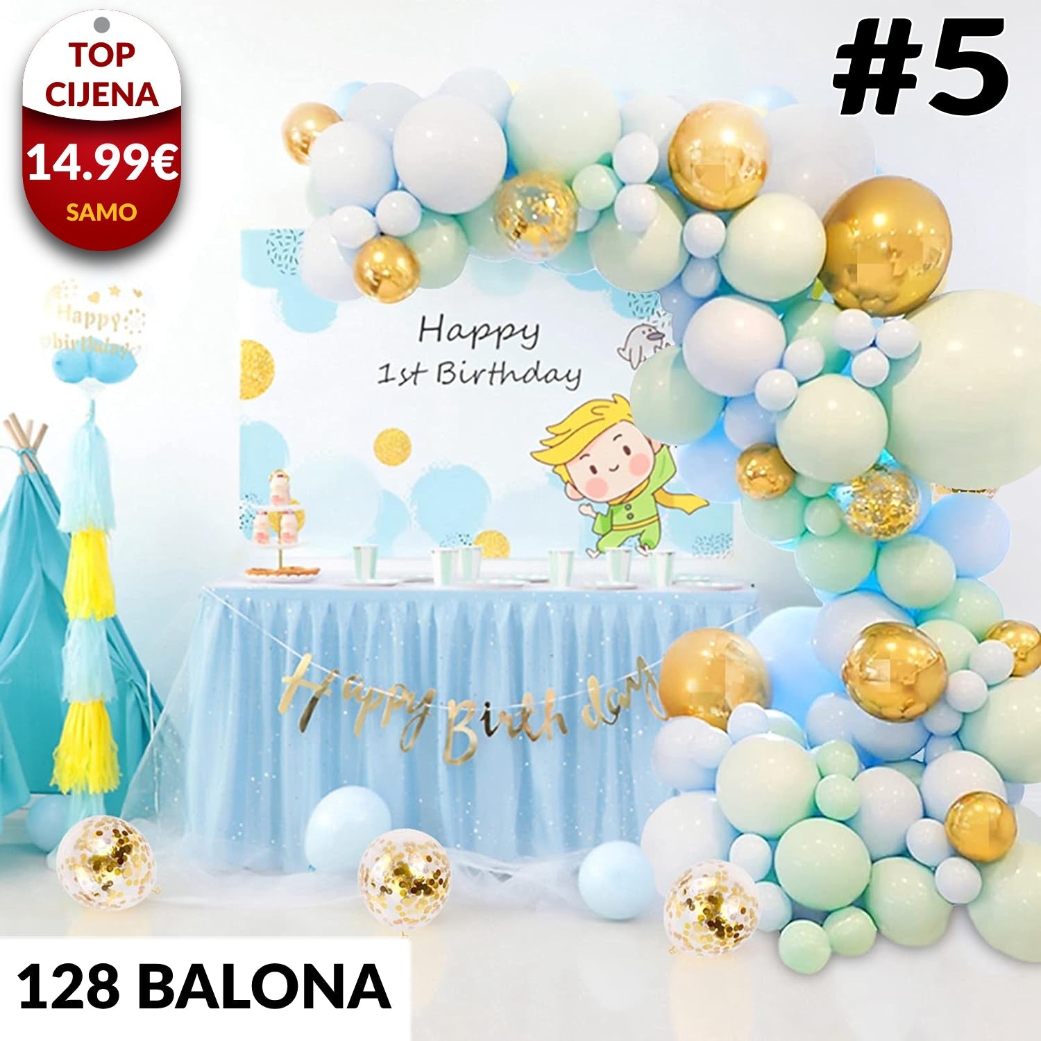 Set balona za Girlandu