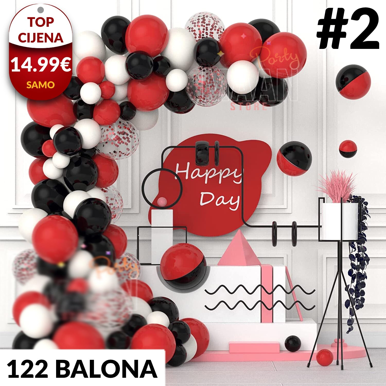 Set balona za Girlandu
