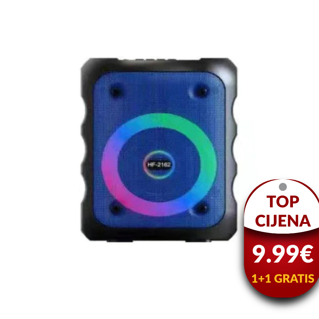 Prijenosni Bluetooth Zvučnik Hype 1+1 GRATIS