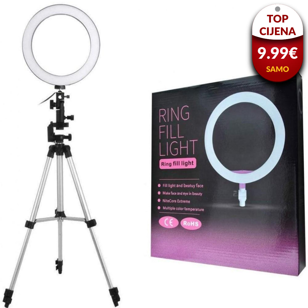 FOTO LED prsten+GRATIS stalak (RING LIGHT)