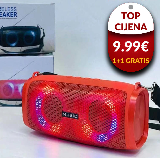 IK25 Bežični Bluetooth Zvučnik 1+1 GRATIS