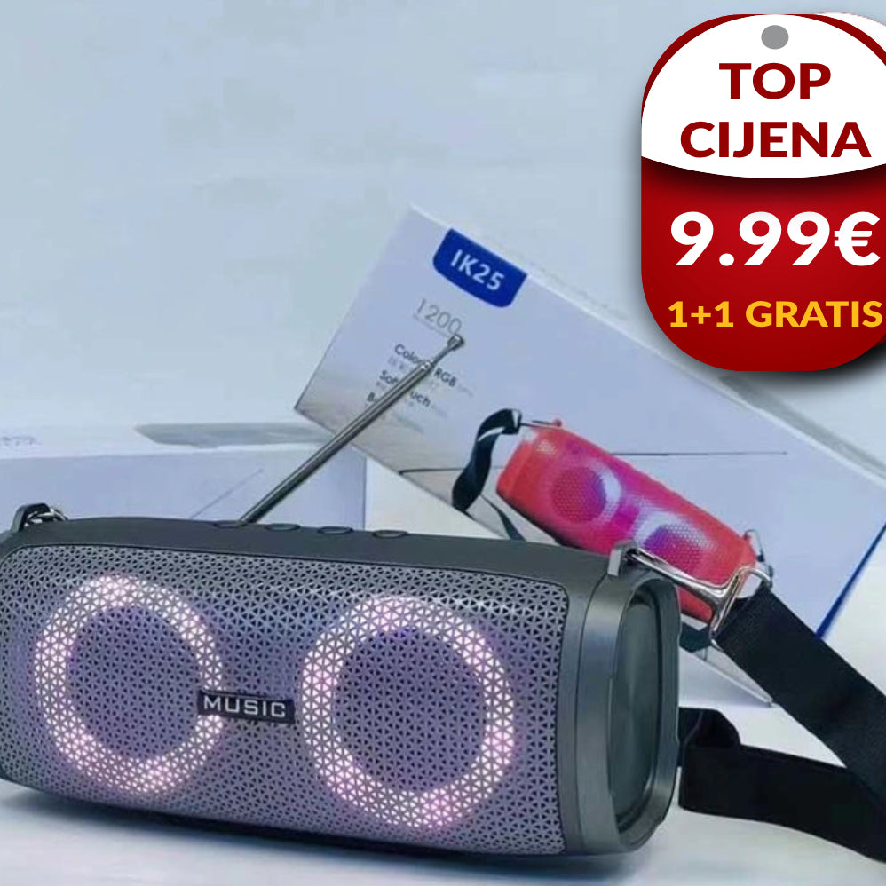 IK25 Bežični Bluetooth Zvučnik 1+1 GRATIS