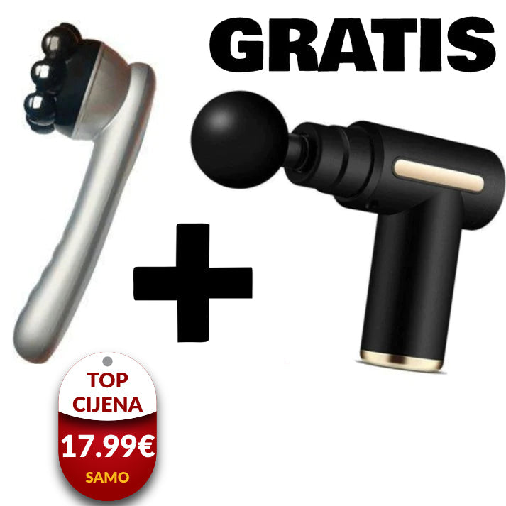 Ručni+GRATIS multifunkcionalni masažer