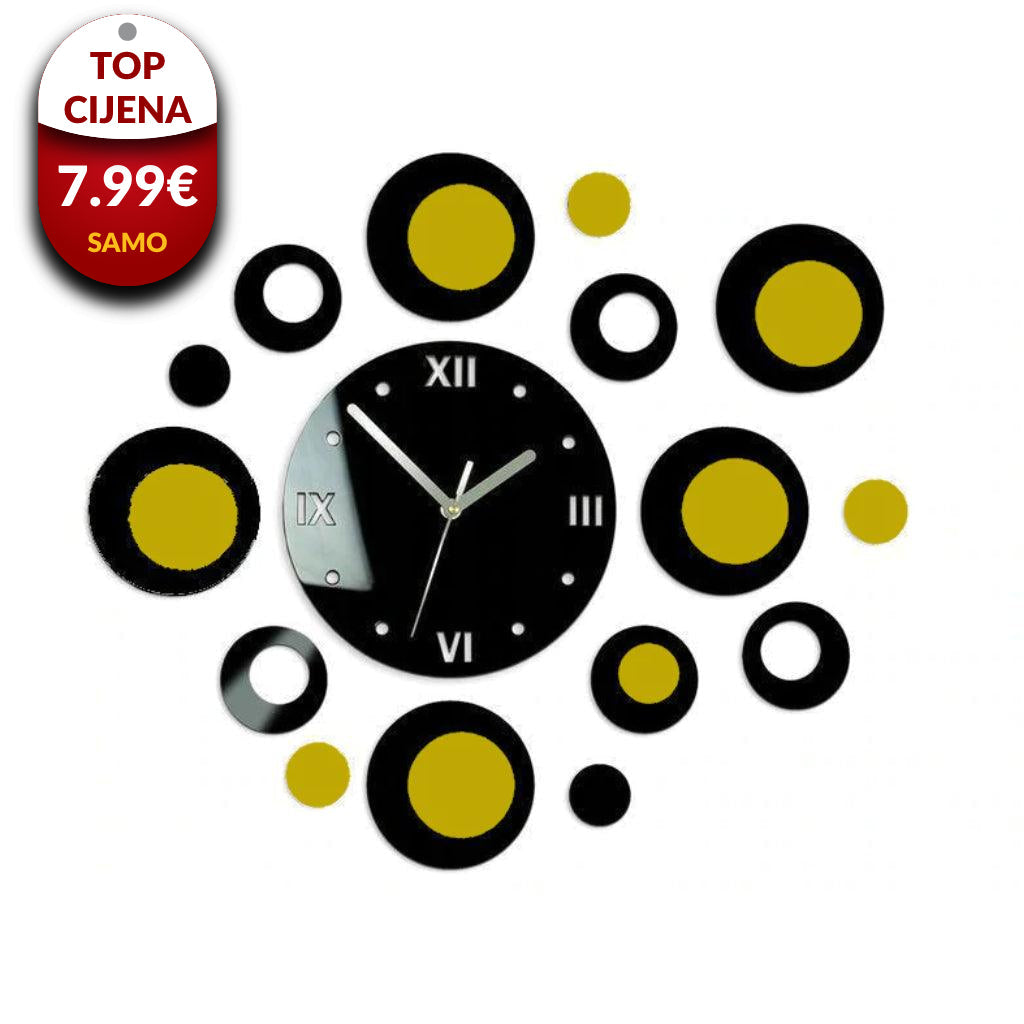 Zidni sat Circle 1+1 GRATIS