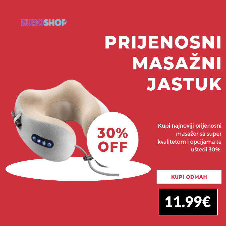 Prijenosni masažni jastuk